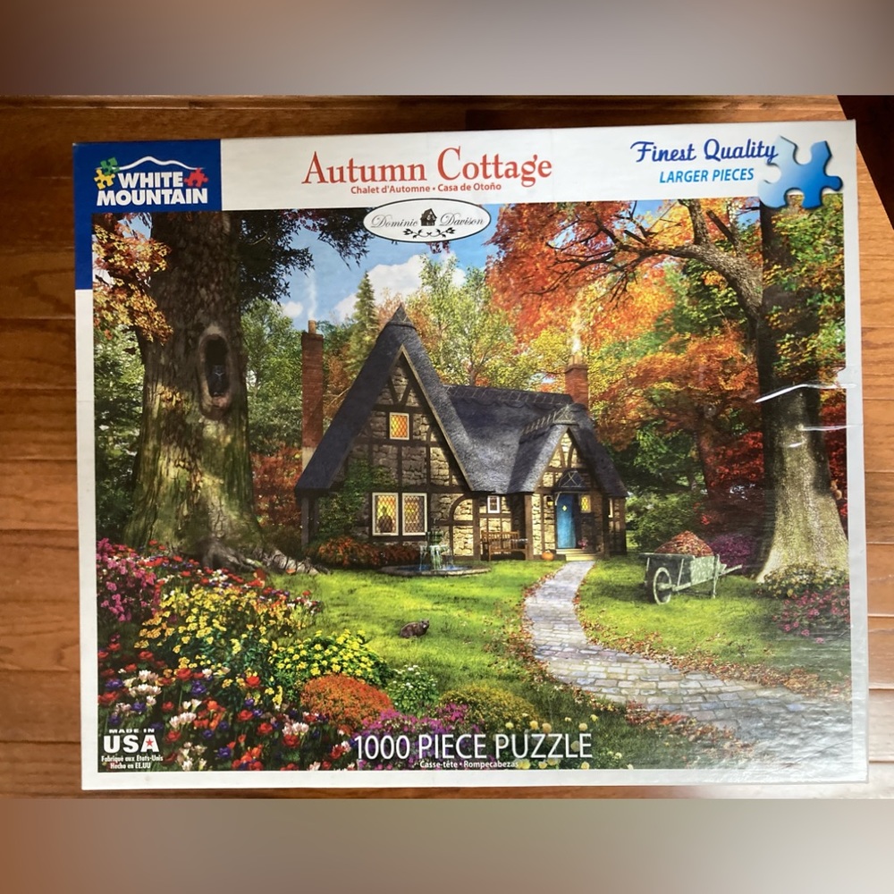 White Mountain 1000 piece puzzle